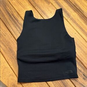 The North Face Women's Sleek Black Tank Top with built in bra